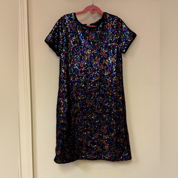 GAP Other - GAP Kids: Holiday Collection, Girls Multicolor Shimmering Sequin Kids Dress, XL